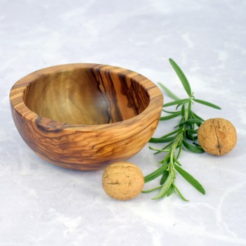 Miska 10 cm z drewna oliwnego – na przekąski i dekorację | Woodenthick