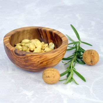 Miska 10 cm z drewna oliwnego – na przekąski i dekorację | Woodenthick