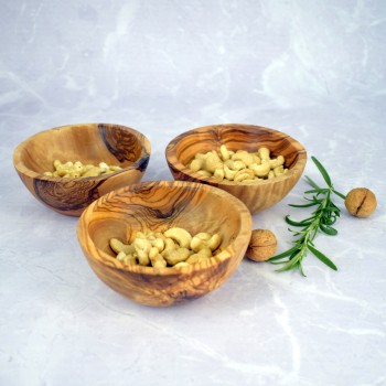 Bowl 12 cm olive wood – nuts, snacks, handmade, gift