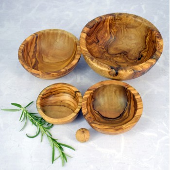 Bowl 12 cm olive wood – nuts, snacks, handmade, gift