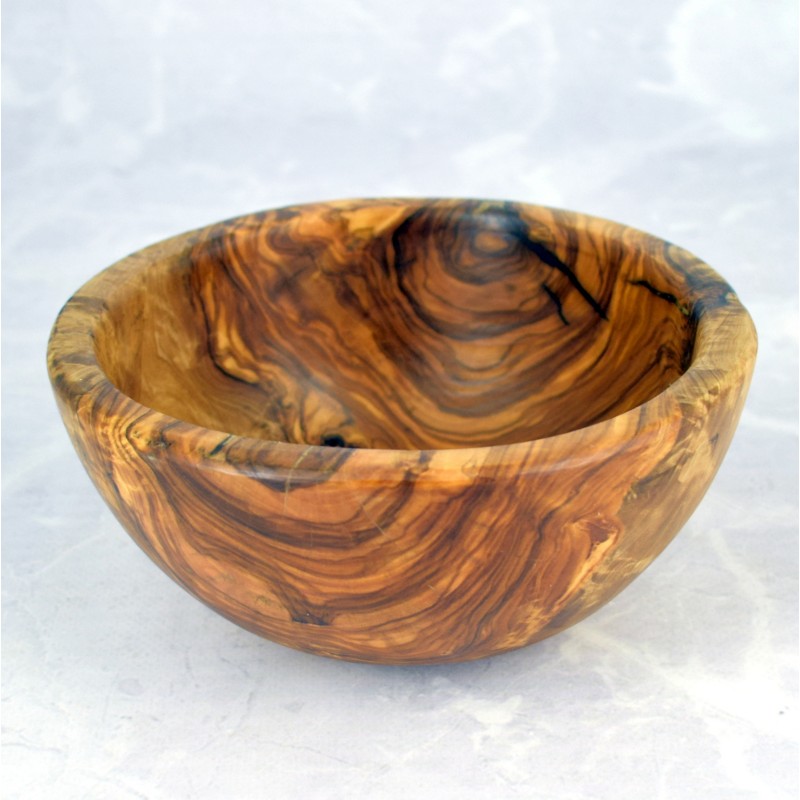 Bowl 14 cm olive wood – decoration, snacks, handmade, gift