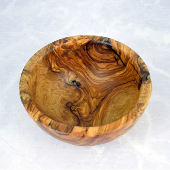 Bowl 14 cm olive wood – decoration, snacks, handmade, gift
