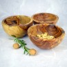 Bowl 14 cm olive wood – decoration, snacks, handmade, gift