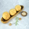 Koszyk na chleb 40 cm z drewna oliwnego – elegancki i ręcznie wykonany | Woodenthick