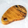 Small cutting board 15 cm olive wood – handmade, for cheese, gift