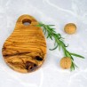 Small cutting board 15 cm olive wood – handmade, for cheese, gift