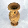 Wooden vase 20 cm – olive wood, decoration, handmade, gift