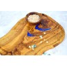 Deska ozdobna z drewna oliwnego i lapis lazuli 41 cm – unikatowa do serwowania i dekoracji | Woodenthick