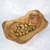 Misa drewniana 37,5 cm z drewna oliwnego – ręcznie wykonana, unikatowa dekoracja i naczynie | Woodenthick