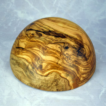 Wooden Bowl 27 cm – Olive Wood, Handcrafted, Decoration, Fruits