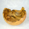 Wooden Bowl 25 cm – Olive Wood, Handcrafted, Decoration, Fruits