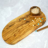 Olive Wood Cutting Board 36 cm – Handcrafted, Kitchen, Gift