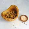 Wooden Bowl 18.5 cm – Olive Wood, Snacks, Nuts, Fruit