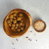 Olive Wood Bowl 18.5 cm – Snacks, Nuts, Fruits