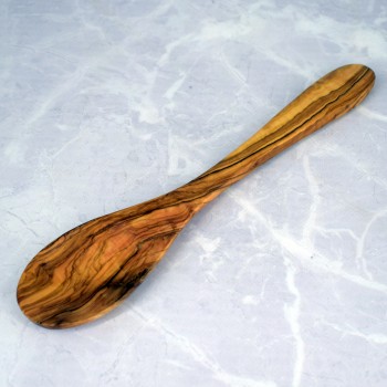 Łyżka 30 cm z drewna oliwnego – rękodzieło do gotowania | Woodenthick
