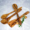 Spoon 30 cm olive wood – handmade, kitchen, for cooking