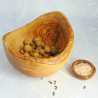 Olive Wood Bowl 23.5 cm – Gift, Fruits, Decoration