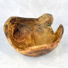 Miska 26,5 cm – drewno oliwne, ręcznie wykonana, dekoracyjna