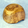 Miska 24,5 cm – drewno oliwne, ręcznie wykonana, dekoracyjna