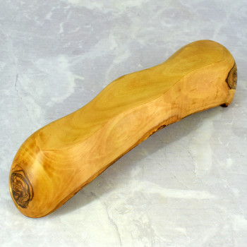 Misa trójdzielna 37 cm – drewno oliwne, przekąski, prezent