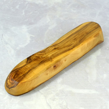 Three-Section Olive Wood Bowl 34.5 cm – Snacks, Decoration, Gift