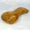 Three-Section Serving Dish 36 cm Olive Wood – Snacks, Dips, Serving