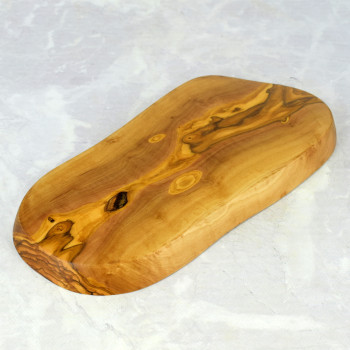 Three-Section Serving Dish 30 cm Olive Wood – Snacks, Dips, Serving
